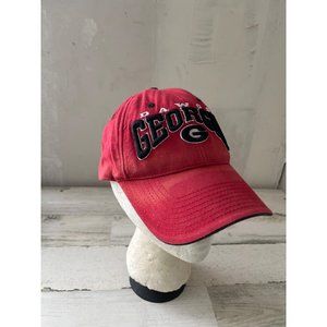 Top of the World Georgia Dawgs red adjustable back ball cap